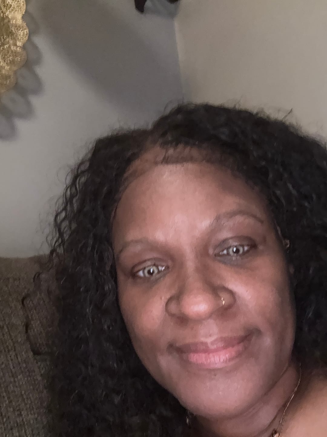 Customer photo review of Himalaya Brown Prescription  Colored Contact Lenses
