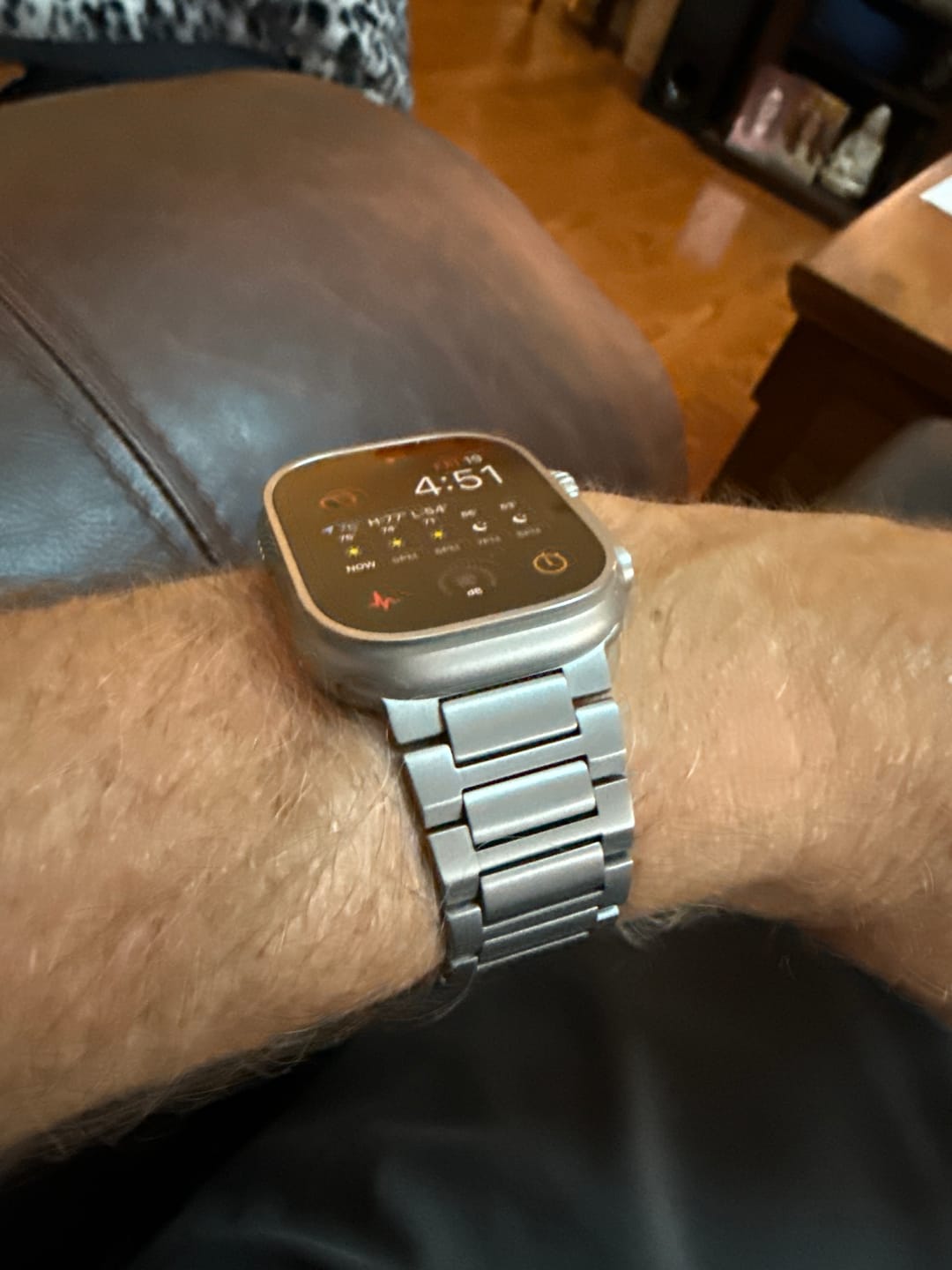 Customer photo review of Titanium Bracelet Pro