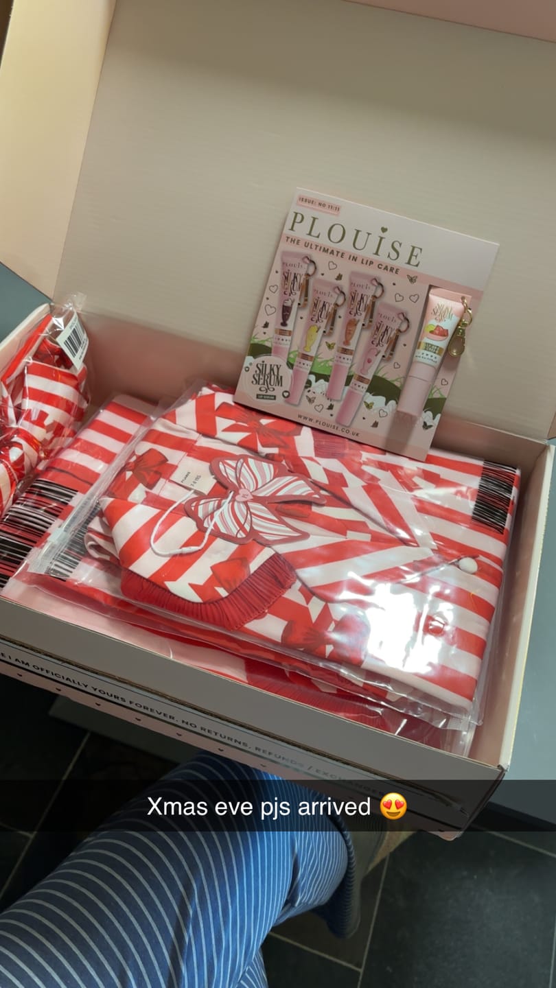 Customer photo review of P.Louise Kids Christmas Pyjamas