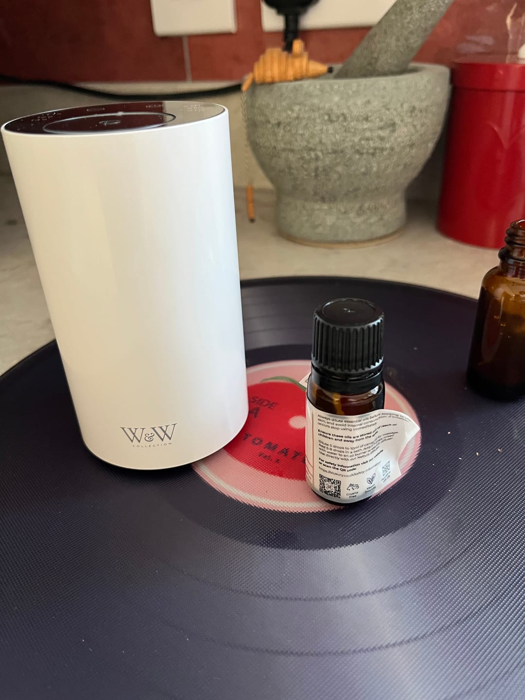 Customer photo review of Nebula Waterless Diffuser - Portable & Rechargeable