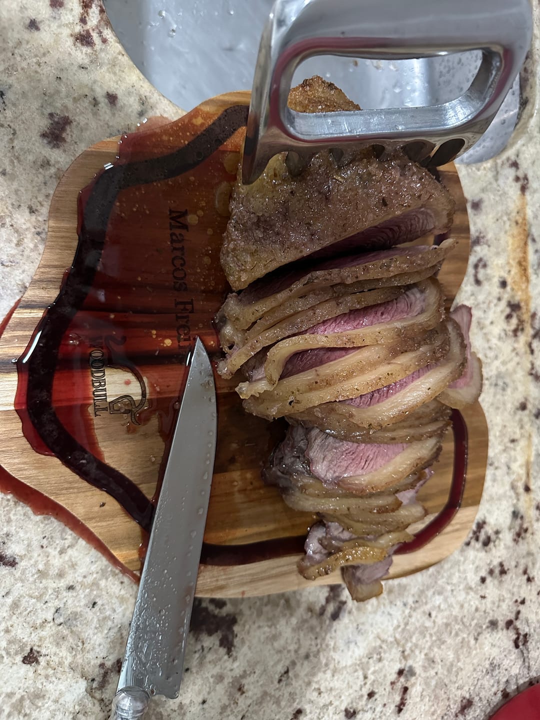 Customer photo review of Kit Churrasco Personalizado Edição Especial WOODBULL