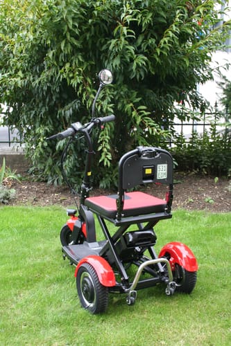 Customer photo review of Tricycle électrique S2 pliable – 3 roues 300W/600W, mobilité pratique pour seniors et PMR