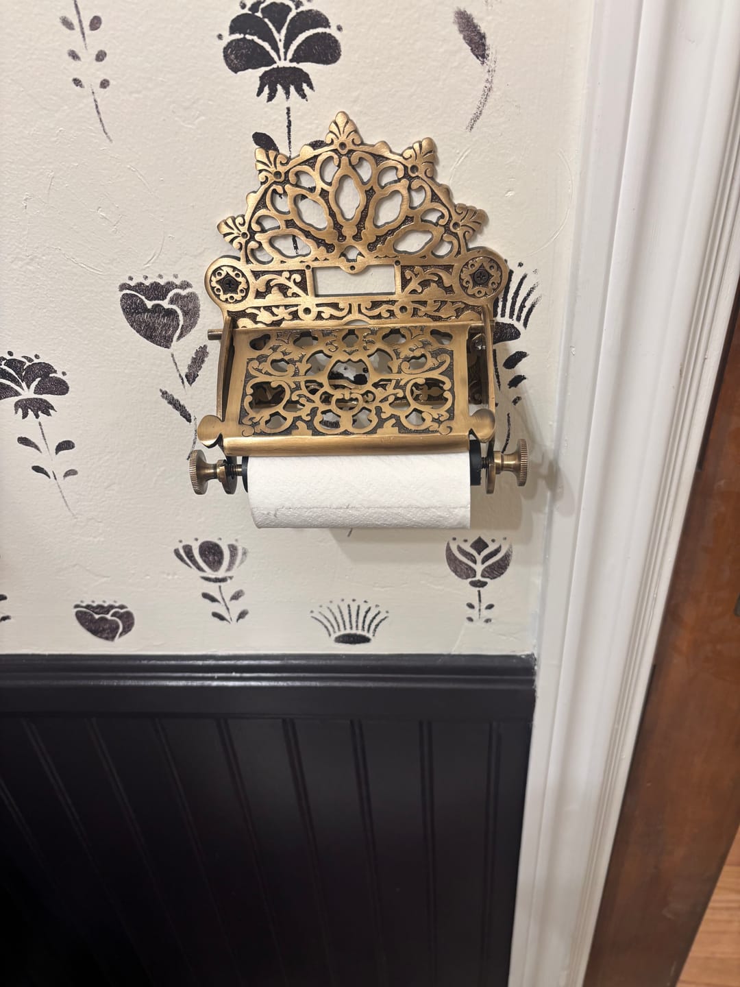 Customer photo review of Victorian Set - Antique Brass