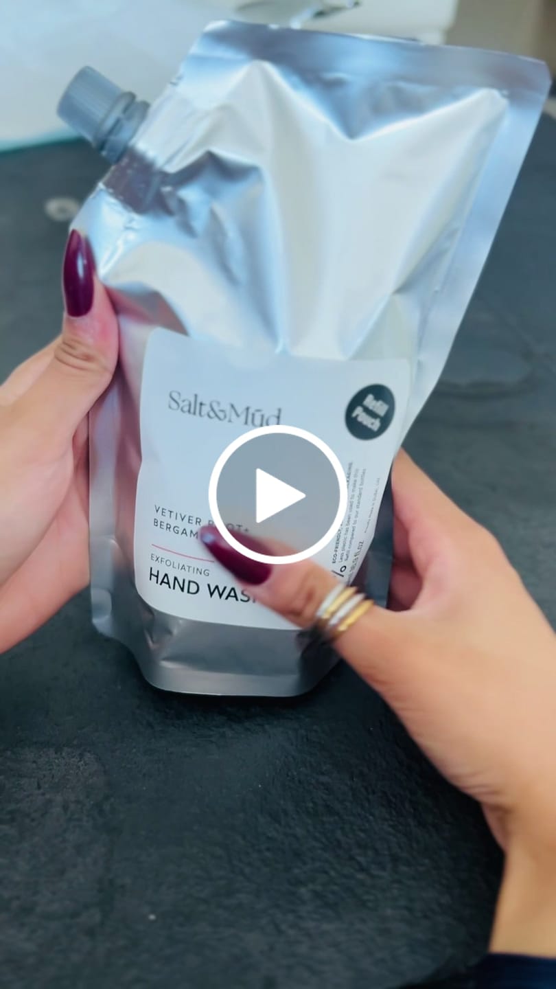 Customer video review of Refill Exfoliating Hand Wash With Dead Sea Minerals 500ml