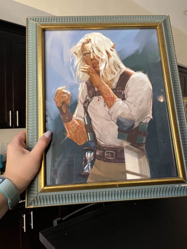 Customer photo review of 11x14 Giclee Fine Art Prints