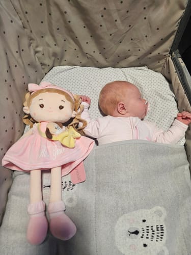 Customer photo review of Personalized Milly Girl & Her Pet