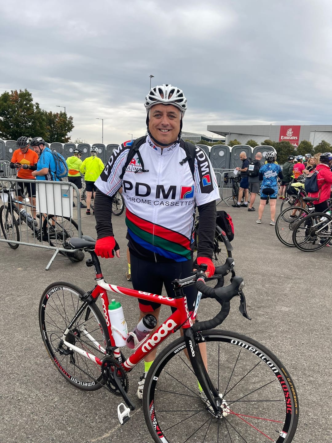 Customer photo review of Retro PDM Cycling Jersey