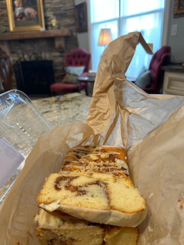 Customer photo review of Brunch Just Got Baked Keto Pound Cake Collection