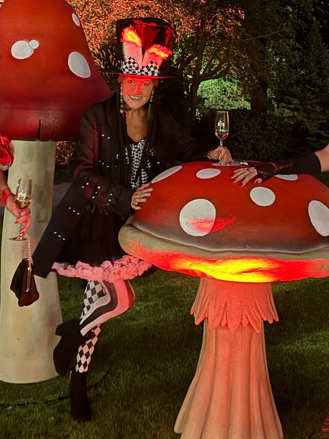 Customer photo review of Tea Party March Hare Top Hat
