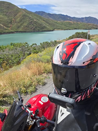 Customer photo review of HJC RPHA-11 Camera Mount