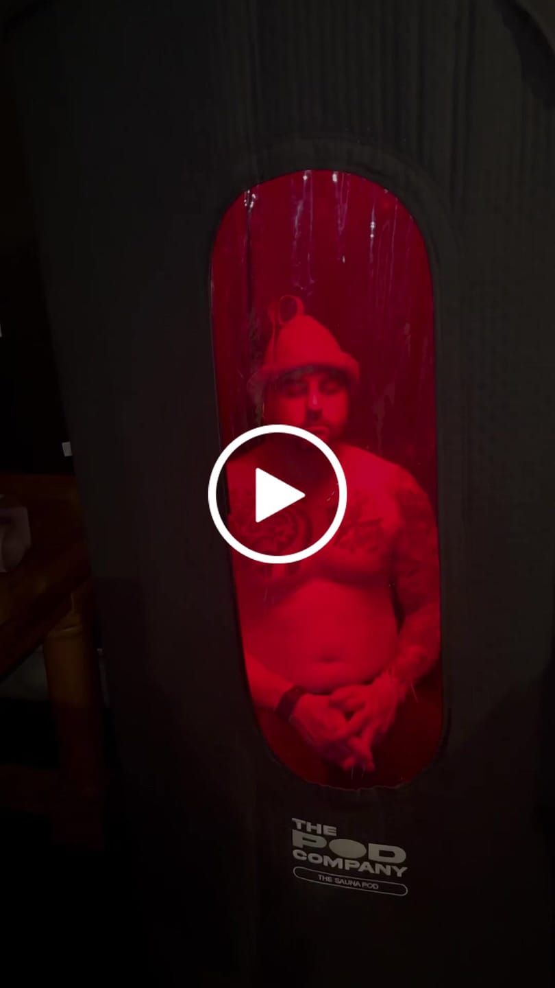 Customer video review of The Sauna Pod