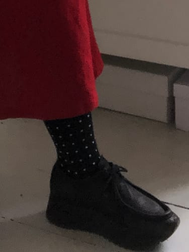 Customer photo review of Støttestrømper