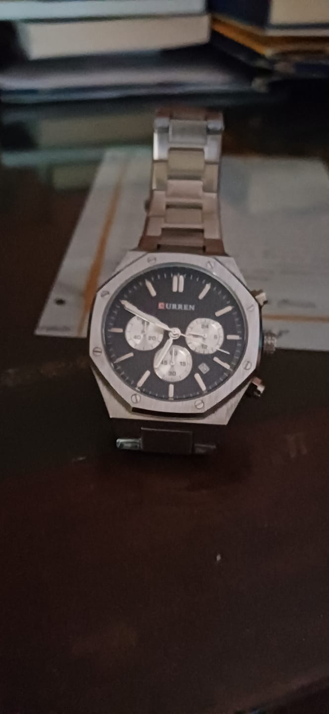 Customer photo review of Curren Atene® orologio uomo acciaio