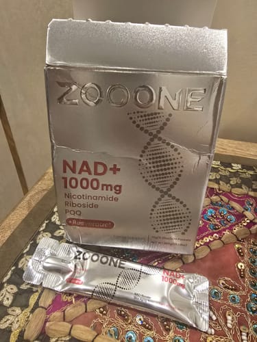 Customer photo review of NAD+ Berry Flavor Drink Mix