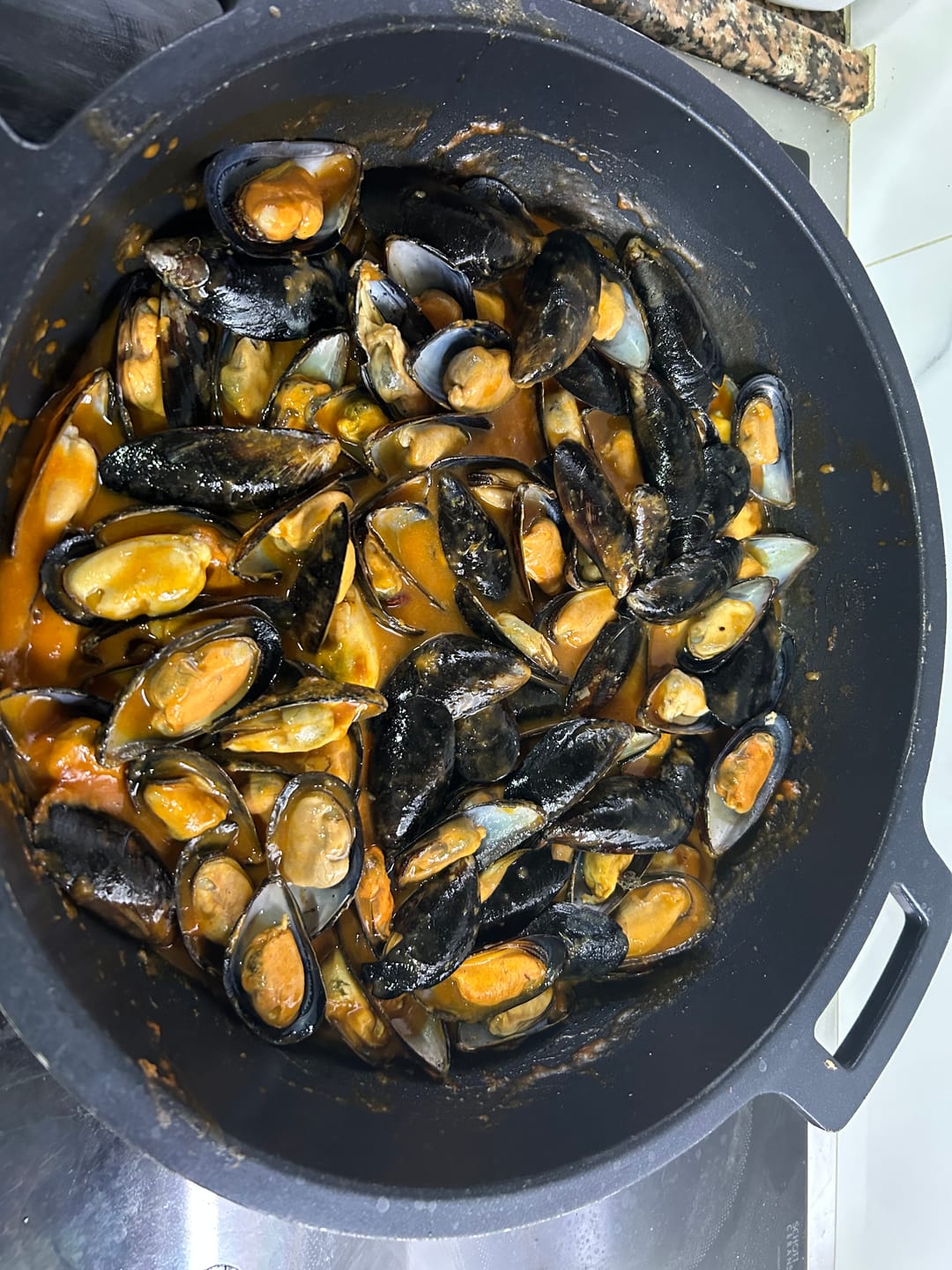 Customer photo review of Mejillones