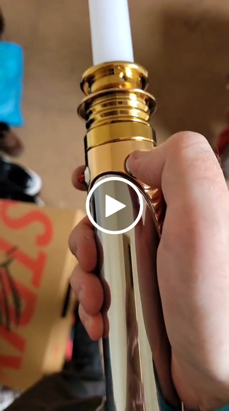 Customer video review of ‍Combat Saber Blade - 7/8 inch (100% off)