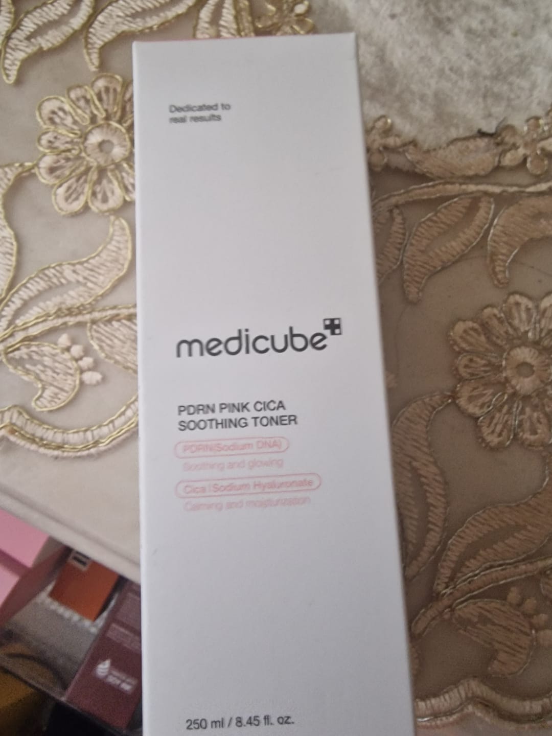 Customer photo review of Nomierinošs toniks Medicube PDRN Pink Cica Soothing Toner