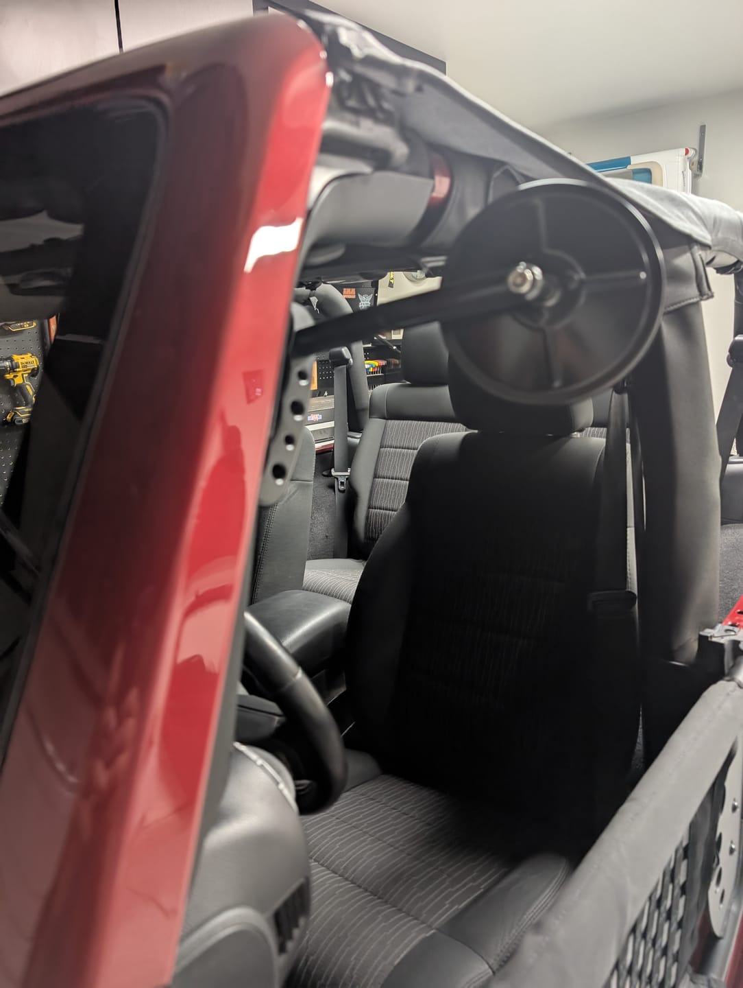 Customer photo review of JK/JKU Handles & Mirrors Bundle