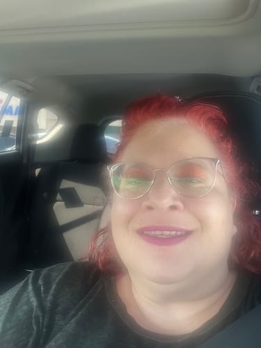 Customer photo review of The Ultimate Dyed Gray Hair Guide | Free gift