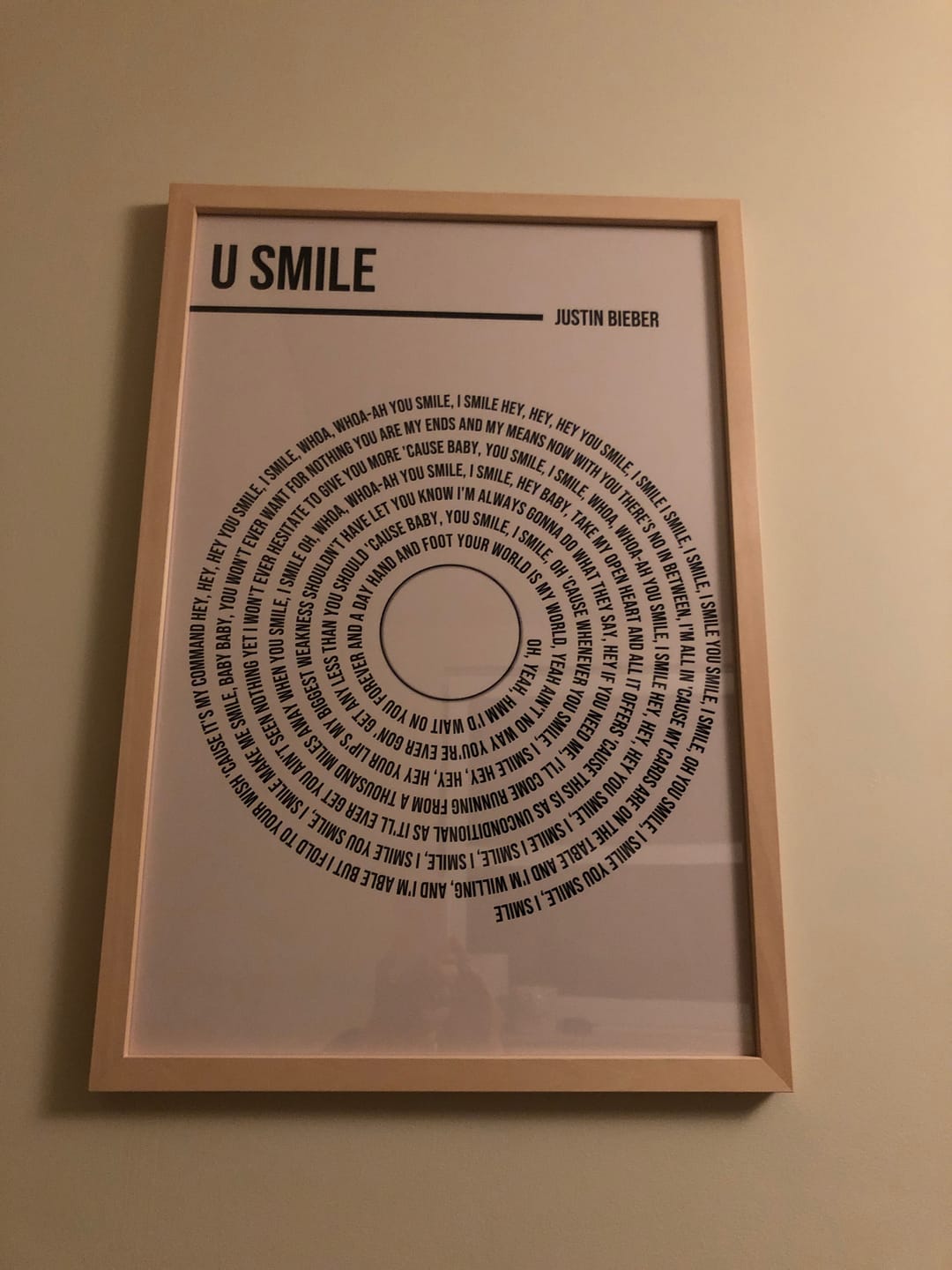 Customer photo review of Gepersonaliseerde Songtekst