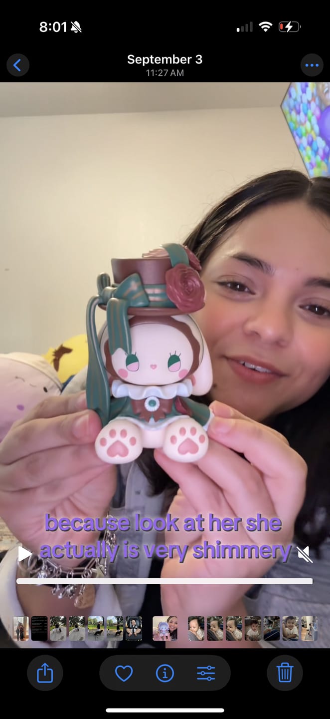 Customer photo review of Emma Secret Forest Garden Date Series Blind Box