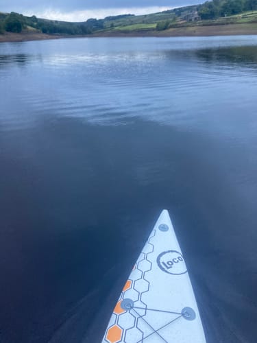 Customer photo review of Loco Motion Air Inflatable Paddle Board