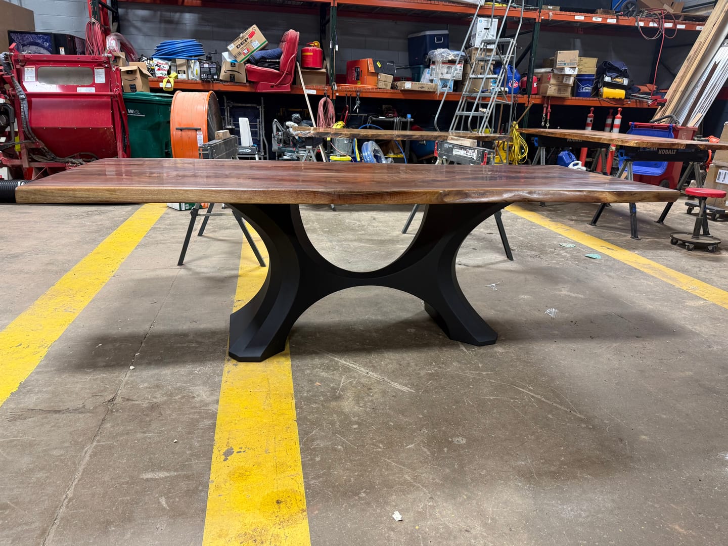 Customer photo review of Dining Table Base 310 Hoshi 28H Heavy Duty Furniture Legs