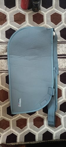Customer photo review of Arm Pouch Sling (Mild Support)| Provides Support to the Shoulder & Arm (Grey)