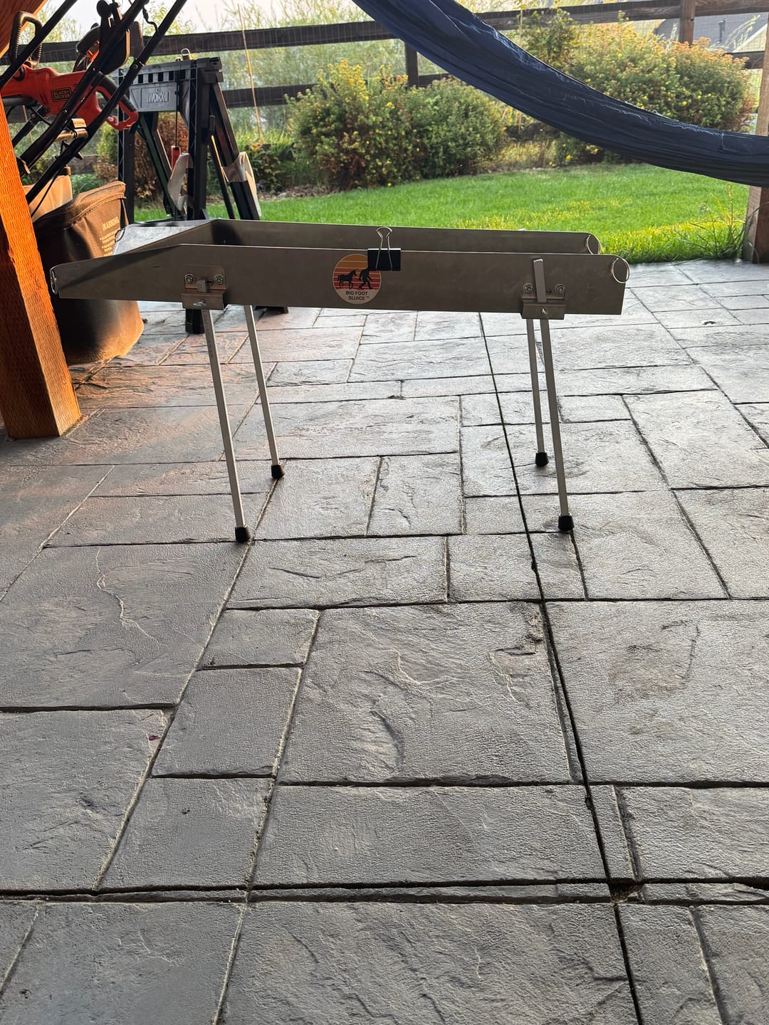 Customer photo review of 18" Leg Kit for Gold Highbanker & Sluice Box | Gold Prospecting Equipment