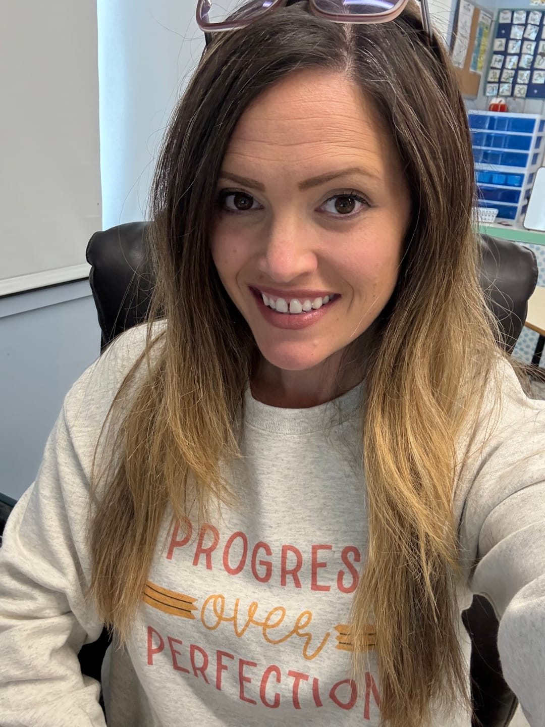 Customer photo review of Progress Over Perfection