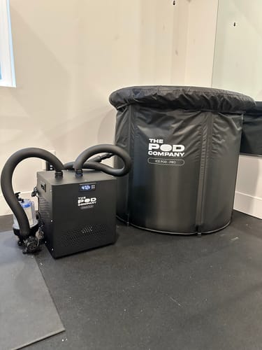 Customer photo review of The Universal Ice Bath Chiller