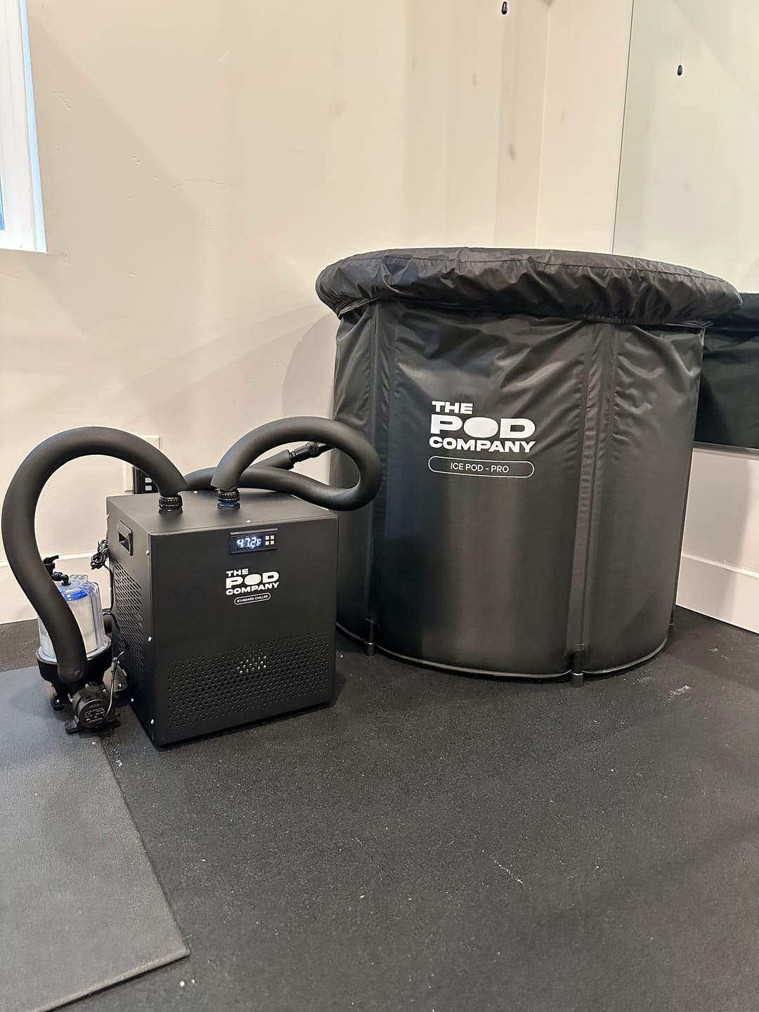 Customer photo review of The Universal Ice Bath Chiller
