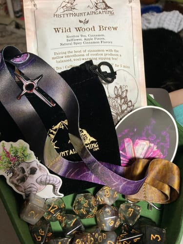 Customer photo review of Black Dragon | Subscription Box
