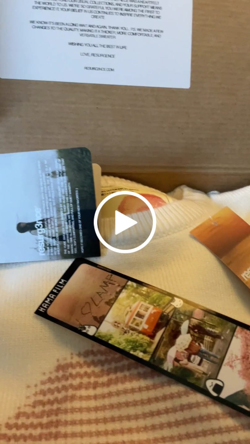 Customer video review of Yume Knit Sweater