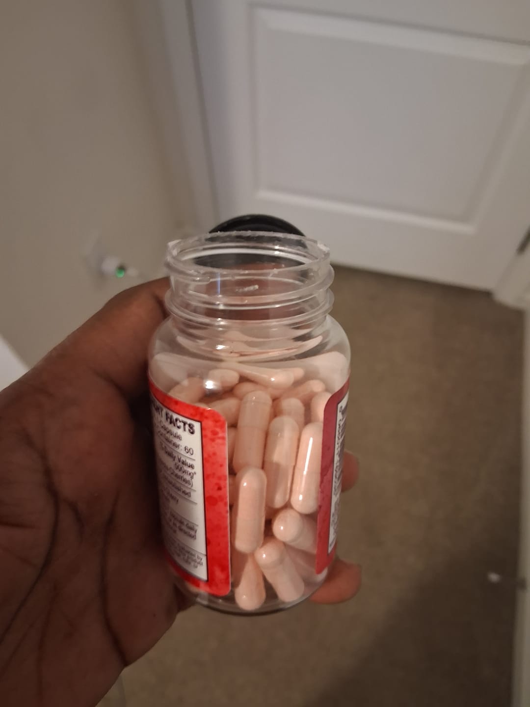 Customer photo review of Acerola Cherry Vitamin C Capsules: 60ct