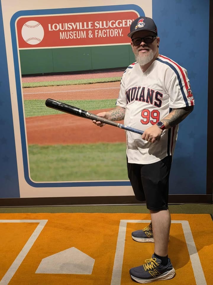 Customer photo review of Ricky Vaughn Wild Thing Indians Baseball Jersey