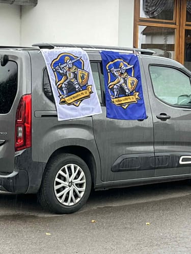 Customer photo review of Fahne inkl. Druck