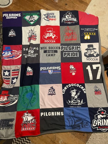 Customer photo review of T Shirt Quilt by Project Repat