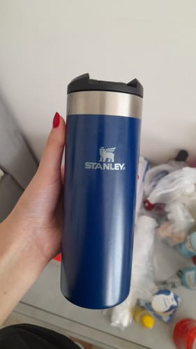 Customer photo review of Stanley The Aerolight Transit Mug Royal Blue Metallic 0.47L