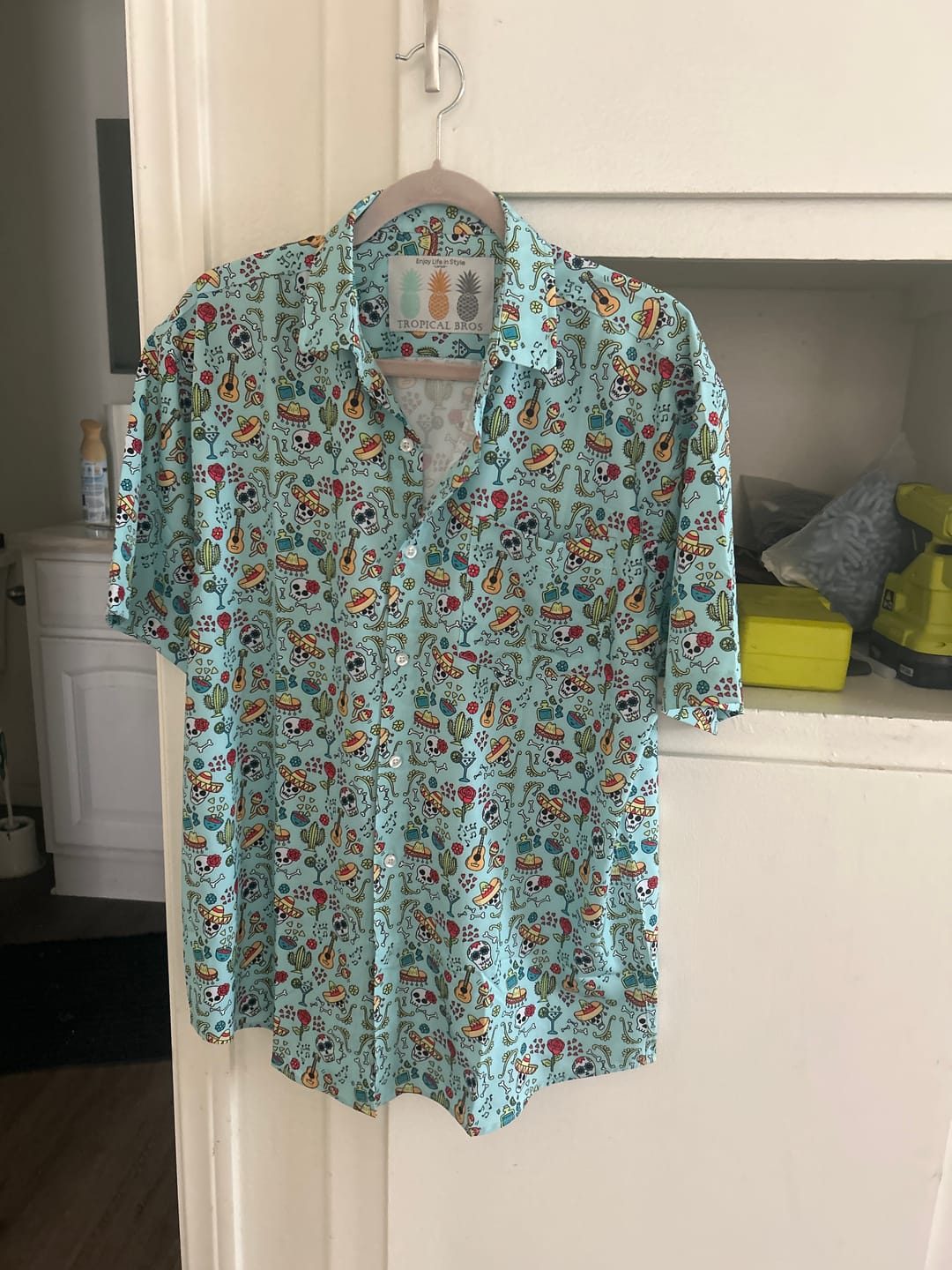 Customer photo review of Super Stretch - Mexican Fiesta Hawaiian Shirt