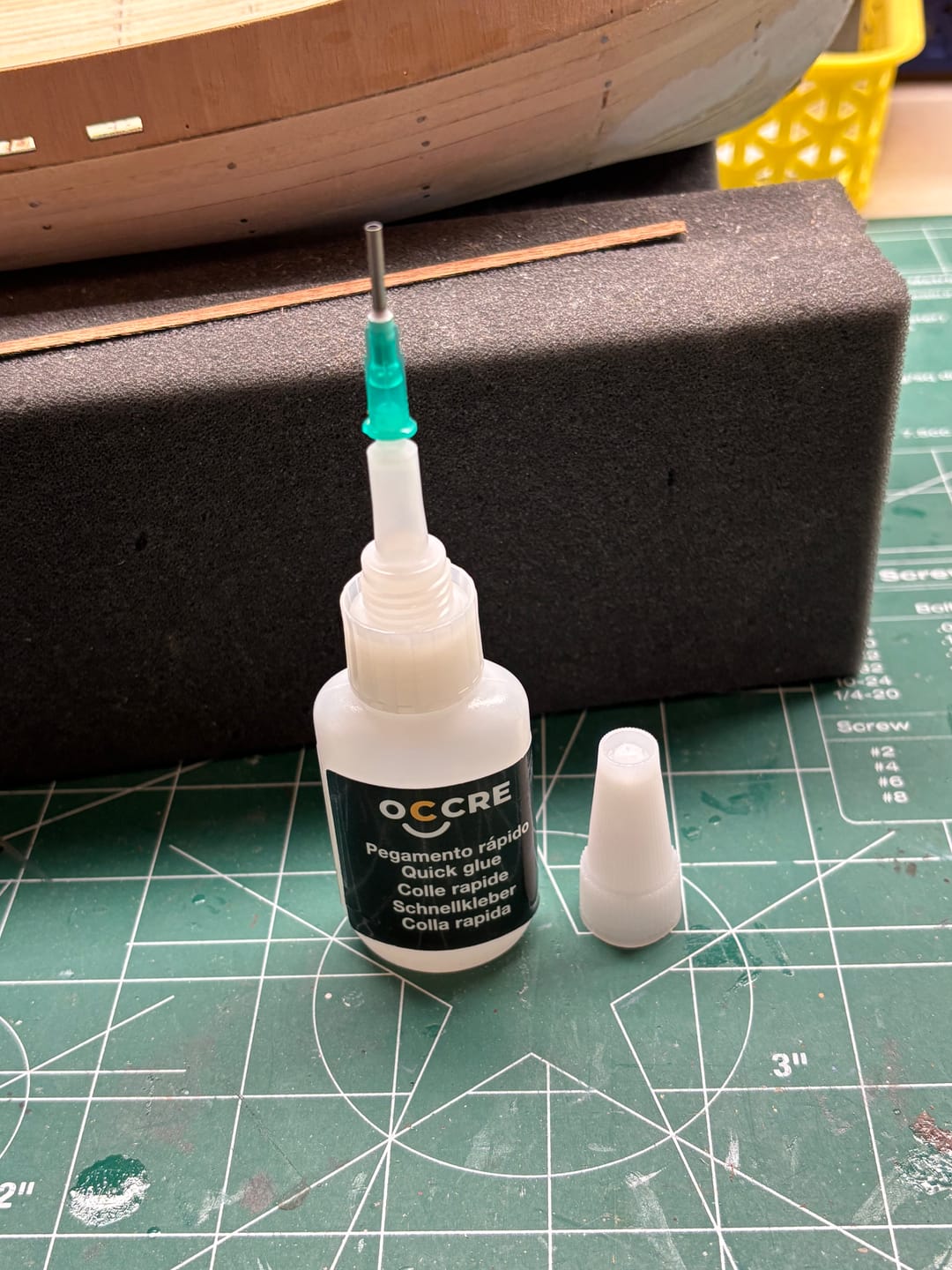 Customer photo review of InstaFix© 20ml - Pegamento de secado rápido (Cianocrilato)