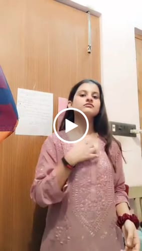 Customer video review of Hoor Baby Pink Viscose Georgette Kurta