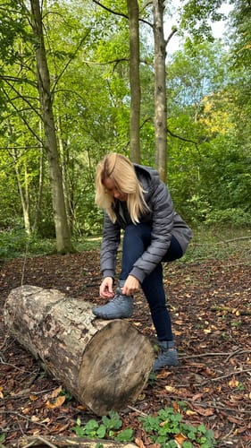 Customer photo review of Caspar Pro - Non-slip & Water-Resistant Winter Barefoot Shoe