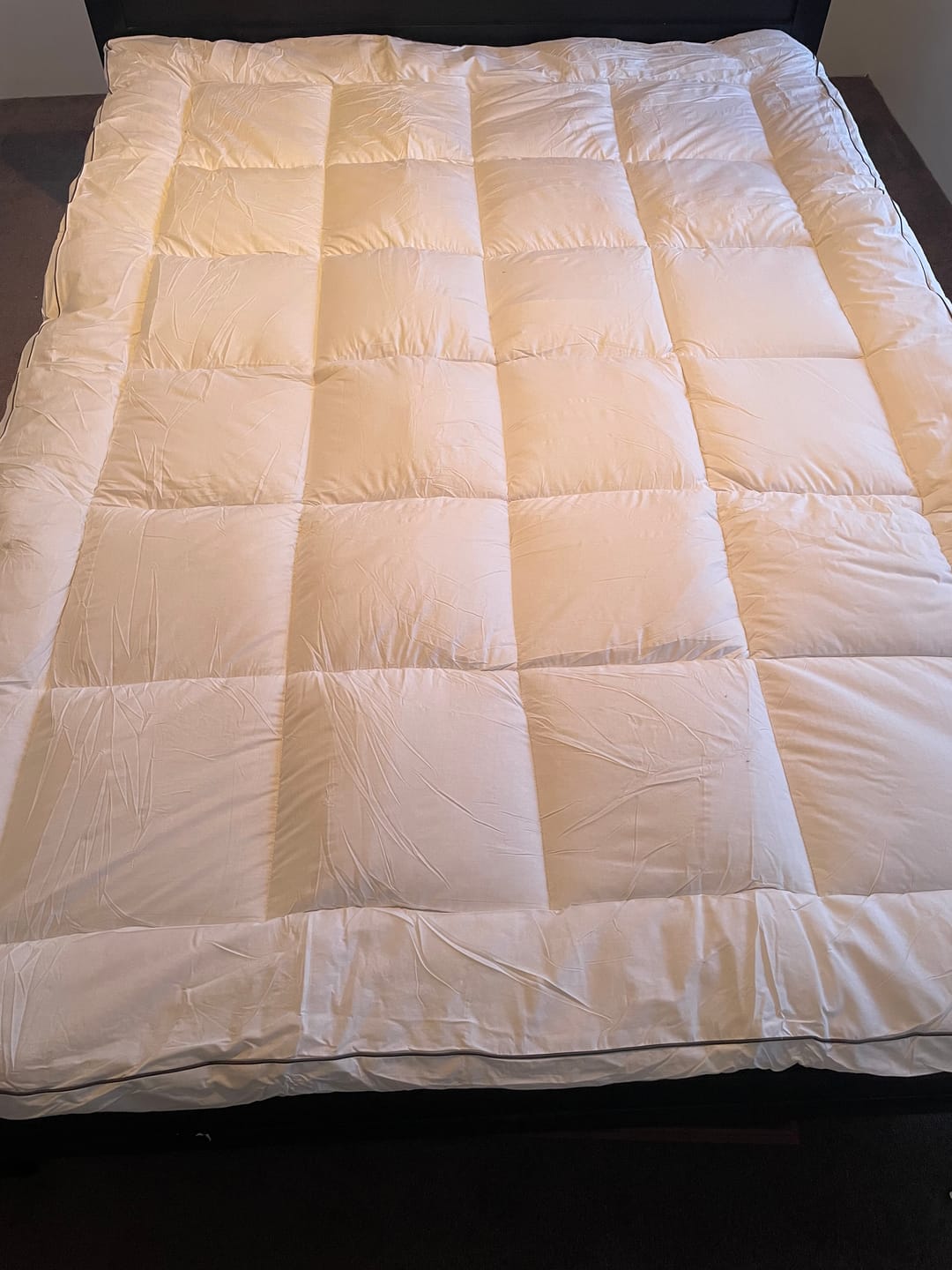 Customer photo review of Luxury Mattress Topper
