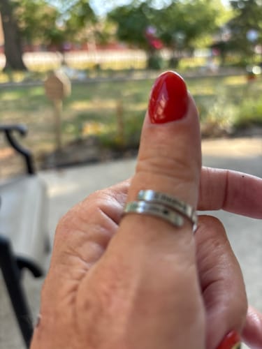 Customer photo review of I F♡cking Love You Ring