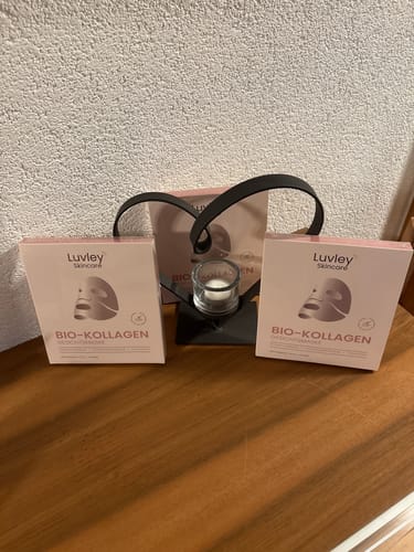 Customer photo review of Bio-Kollagen Gesichtsmaske