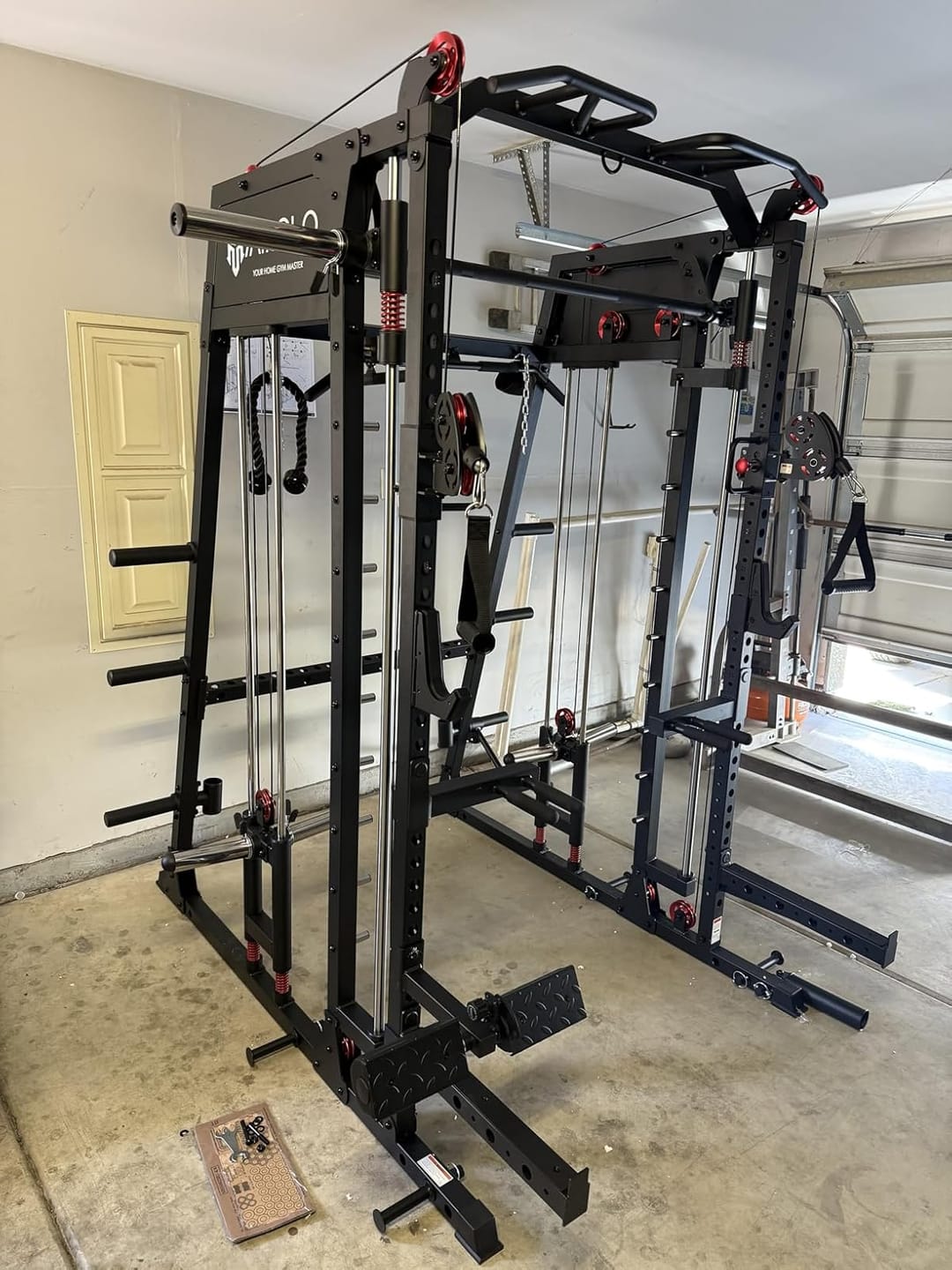 Customer photo review of M4-2.0 Ultra All-In-One Smith Machine Functional Trainer (UPGRADED)