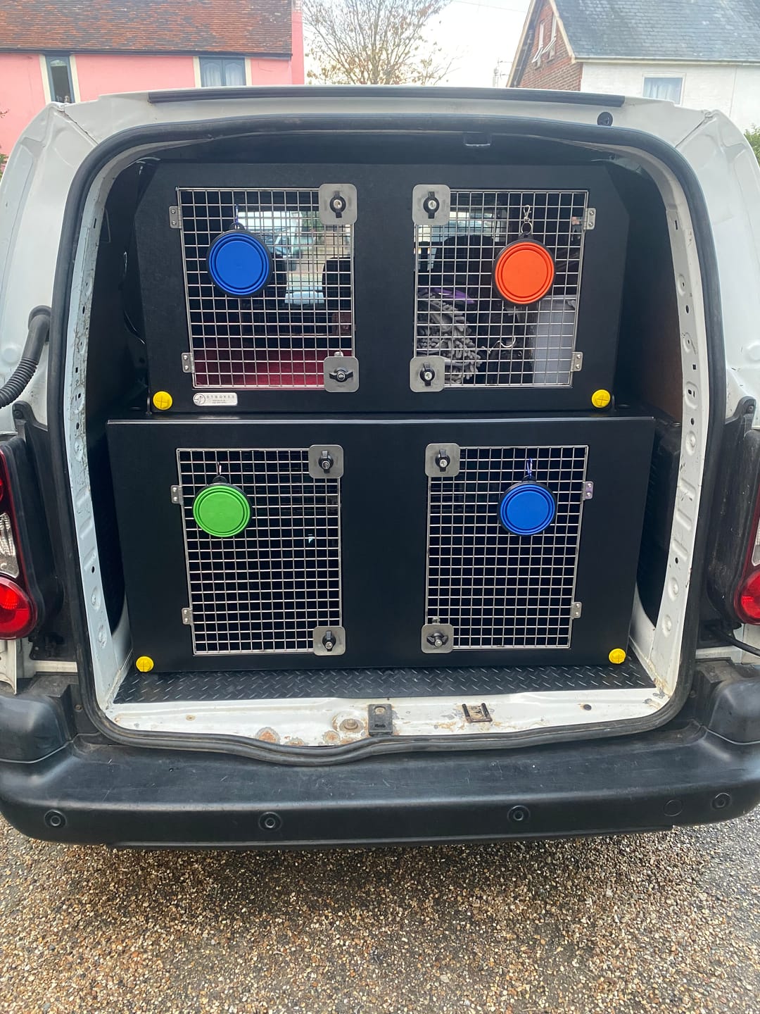 Customer photo review of Dog Van Kit | Citroën Berlingo | 2008-Present | Double stack | DT VS1