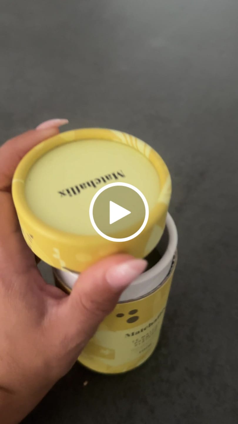 Customer video review of Té Matcha Premium Plátano