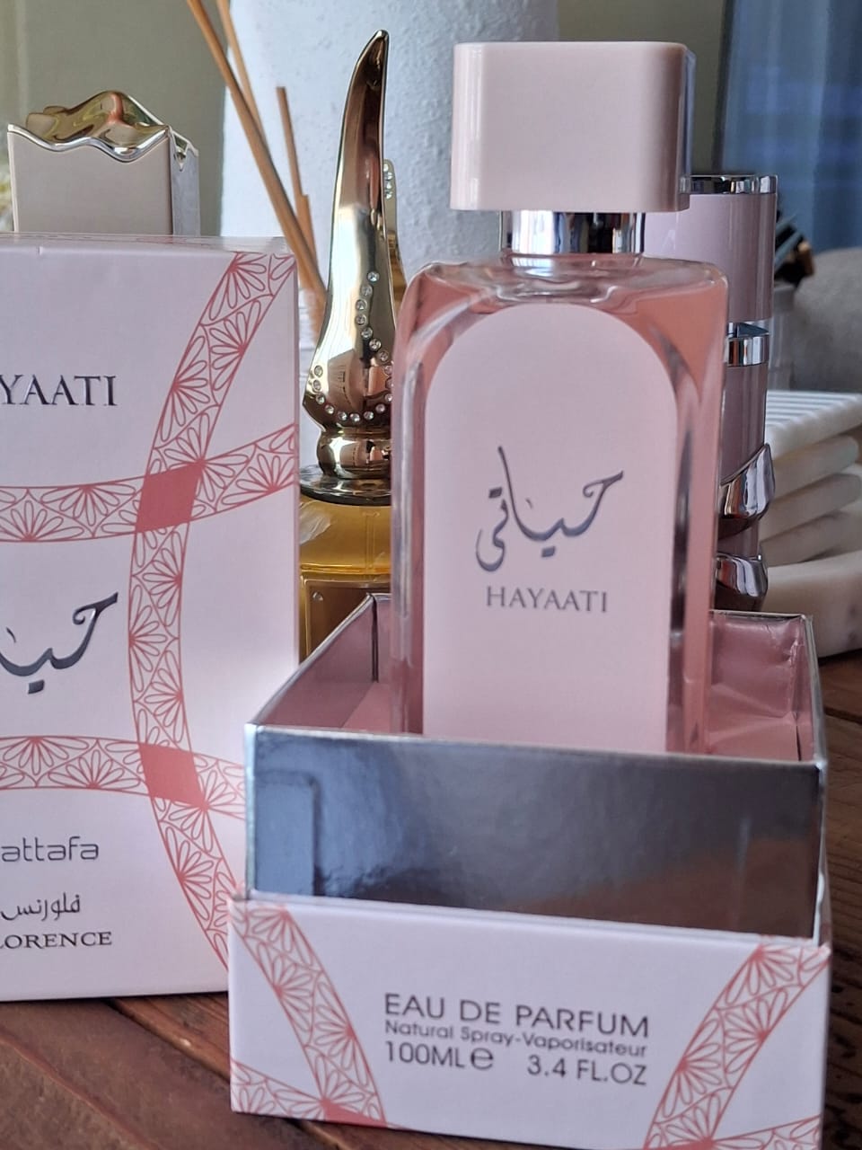 Customer photo review of Hayaati Florence lattafa perfumes 100ml
